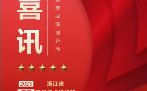 Chúc mừng nồng nhiệt! Công ty Cổ phần Máy cơ Hàng Châu Chiết Giang đã nhận giải thưởng Tiến bộ Khoa học và Công nghệ của tỉnh Chiết Giang!